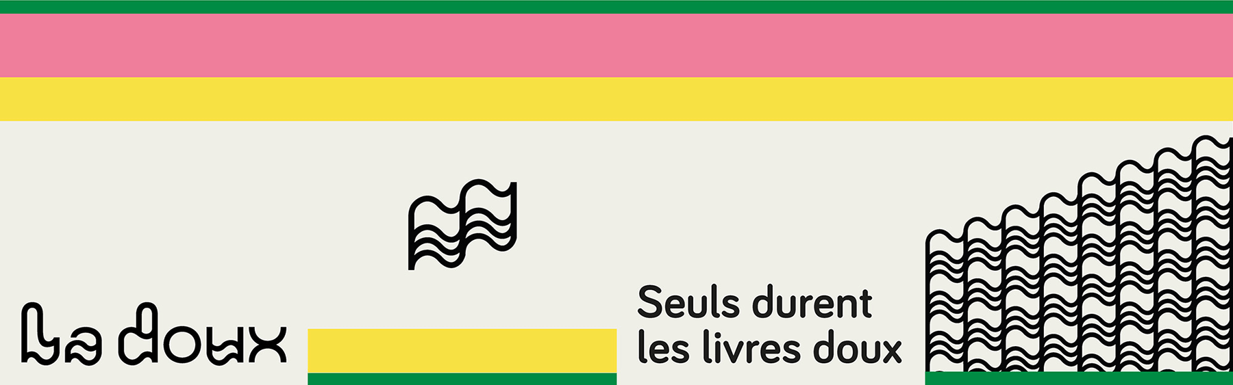 Identité visuelle pour les Éditions La Doux